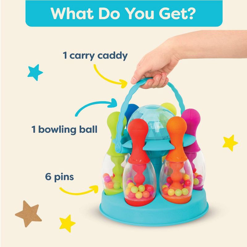 slide 6 of 7, B. play - Bowling Set - Let's Go Bowling!, 1 ct