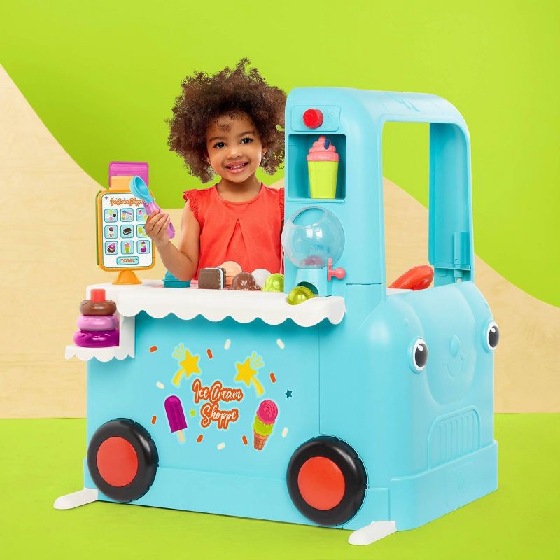 slide 2 of 14, B. toys - Interactive Ice Cream Truck - Ice Cream Shoppe, 1 ct