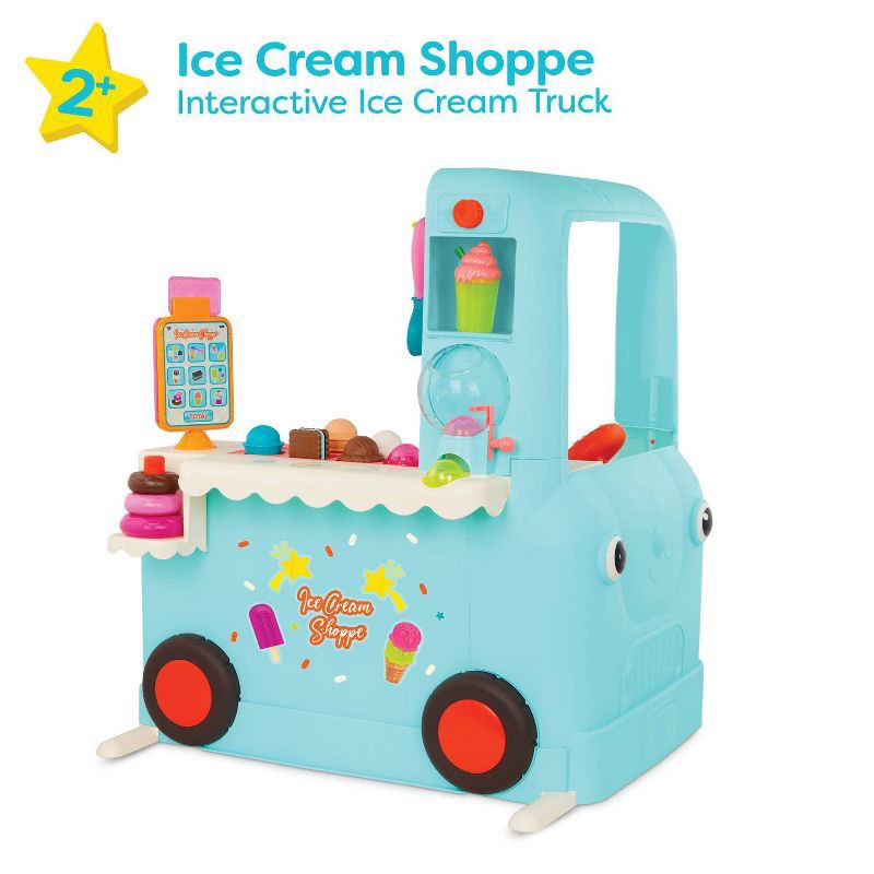 slide 6 of 14, B. toys - Interactive Ice Cream Truck - Ice Cream Shoppe, 1 ct