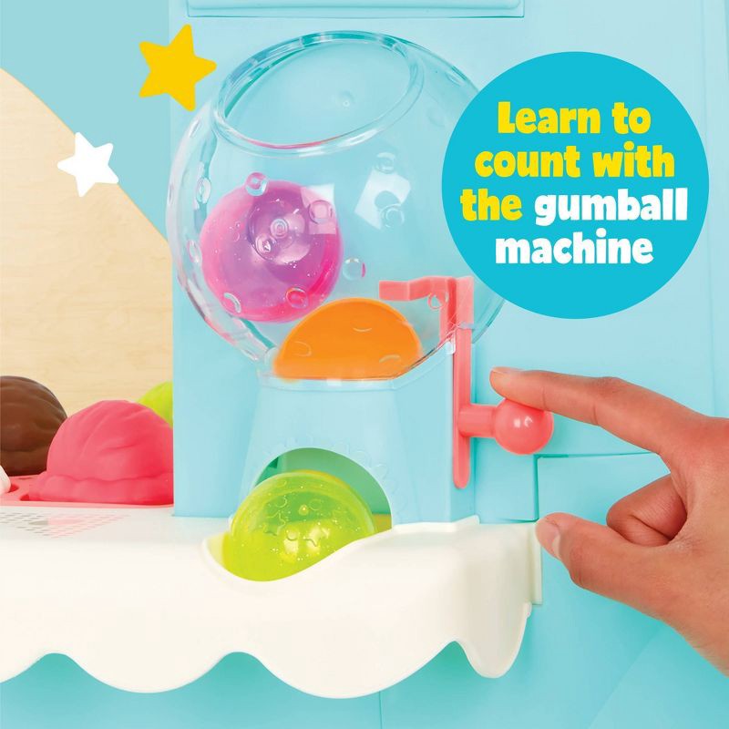 slide 8 of 14, B. toys - Interactive Ice Cream Truck - Ice Cream Shoppe, 1 ct