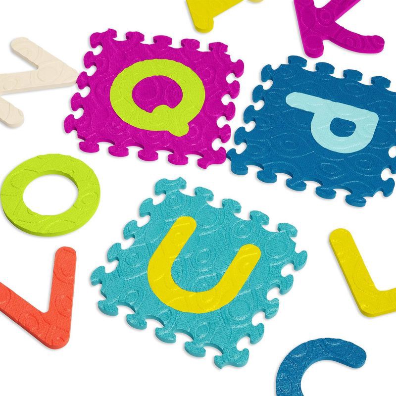 slide 3 of 6, B. play - Alphabet Foam Tiles - Beautifloor - 26pc, 26 ct