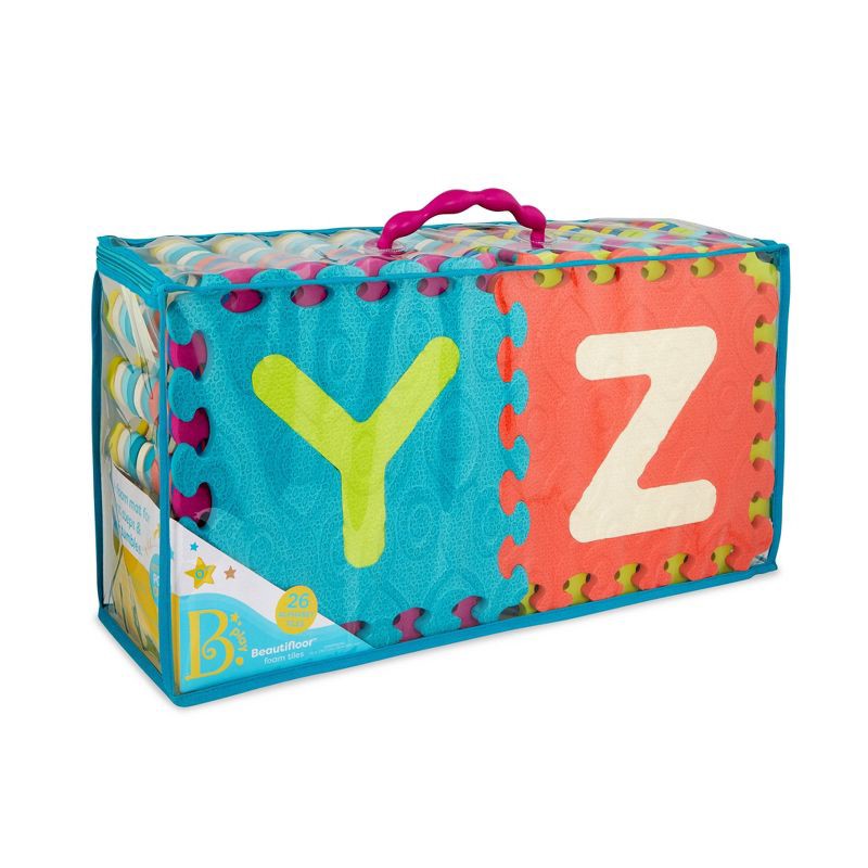 slide 6 of 6, B. play - Alphabet Foam Tiles - Beautifloor - 26pc, 26 ct