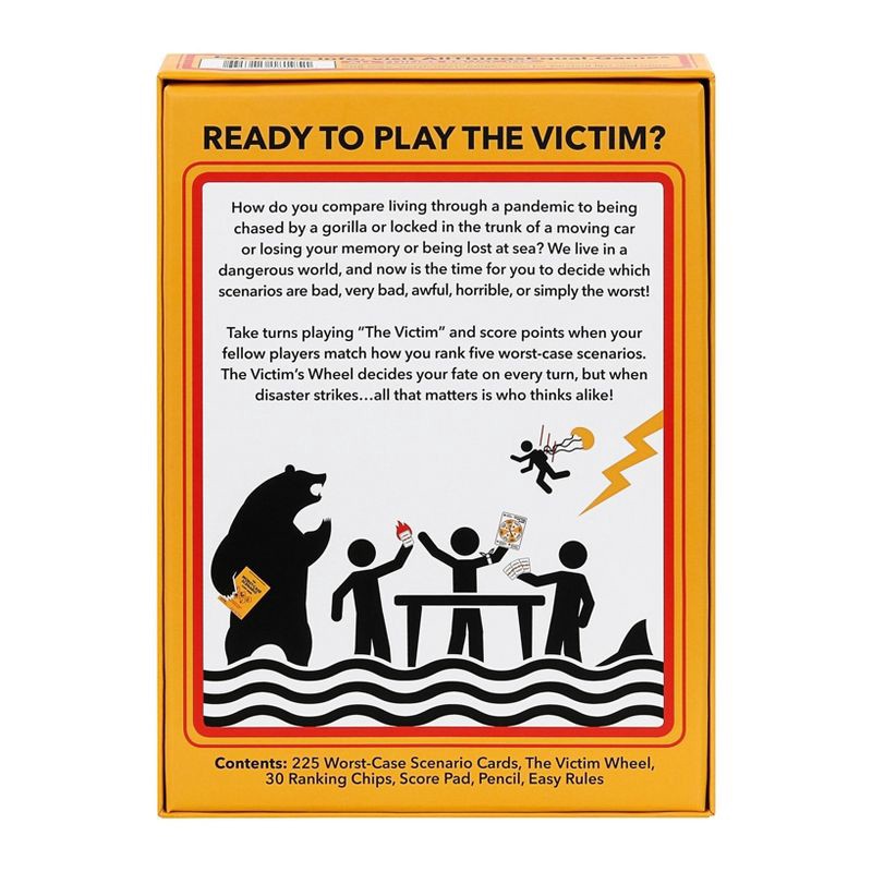 slide 4 of 12, Moose Games The Worst-Case Scenario Card Game, 1 ct