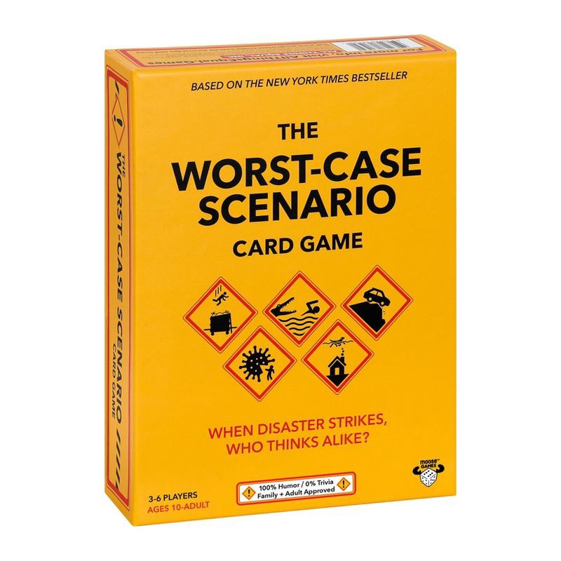 slide 12 of 12, Moose Games The Worst-Case Scenario Card Game, 1 ct