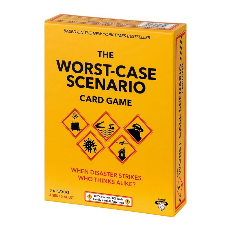 slide 6 of 12, Moose Games The Worst-Case Scenario Card Game, 1 ct
