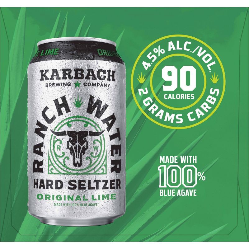 slide 2 of 10, Karbach Brewing Co. Karbach Ranch Water Hard Selzter - 6pk/12 fl oz Cans, 6 ct; 12 fl oz