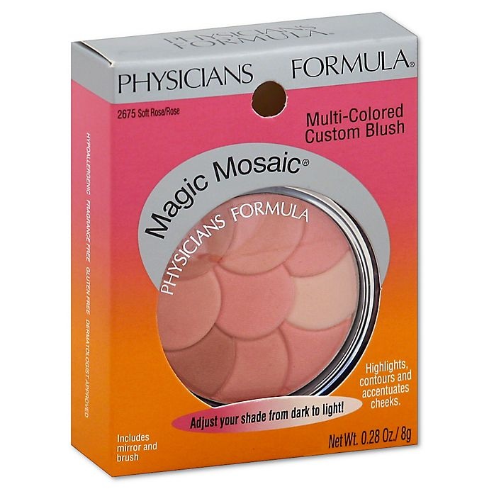 slide 1 of 1, Physicians Formula Magic Mosaic Multi-Colored Custom Brush, Soft Rose/Rose,, 1 ct