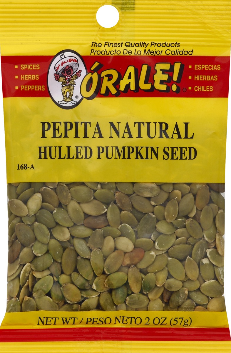 slide 3 of 3, Orale! Pumpkin Seed, Hulled, 2 oz