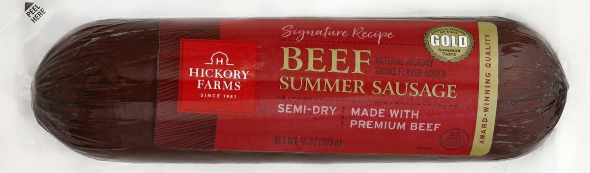 slide 3 of 5, Hickory Farms Beef Summer Sausage - 10oz, 10 oz