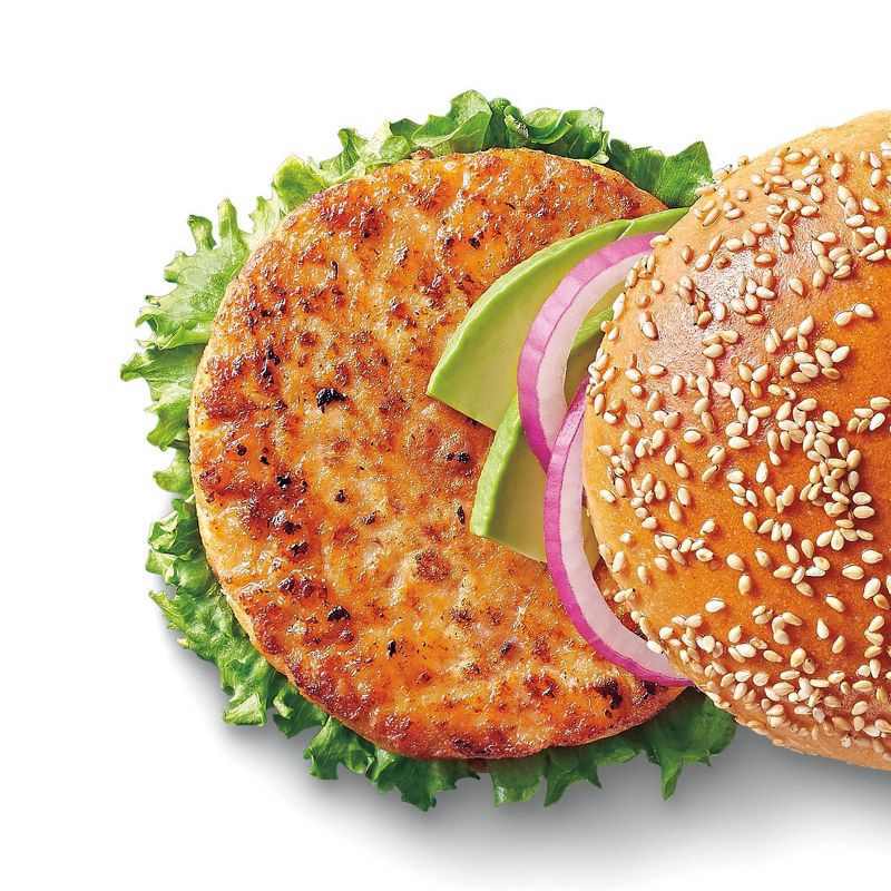 slide 3 of 5, Alaska Salmon Burger Patties - Frozen - 16oz/4ct - Good & Gather™, 4 ct; 16 oz