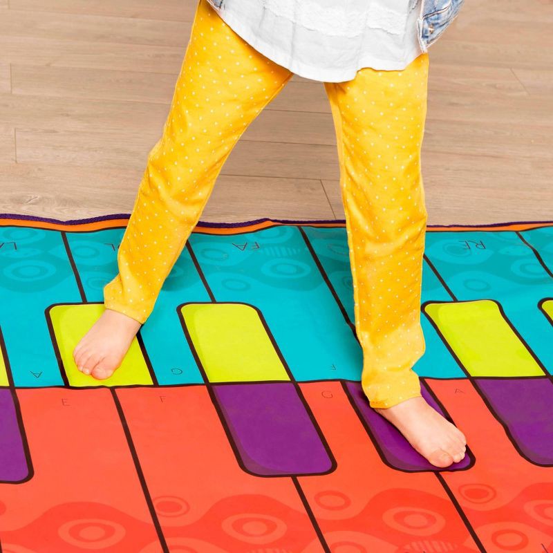 slide 5 of 5, B. toys - Floor Piano Mat - Boogie Woogie Mat, 1 ct