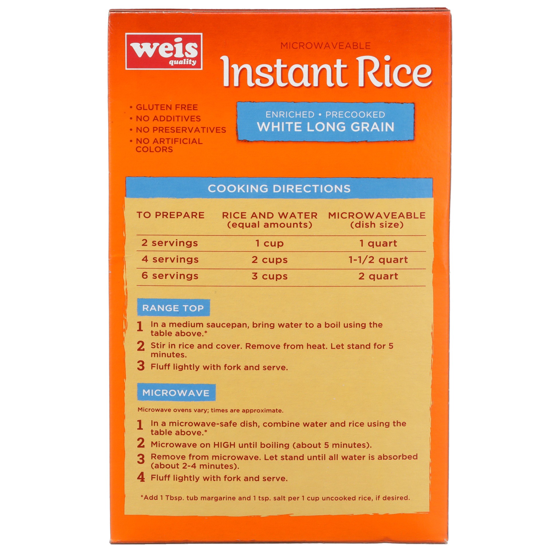 slide 5 of 6, Weis Quality White Long Grain Instant Rice, 28 oz