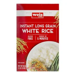 Weis Quality White Long Grain Instant Rice