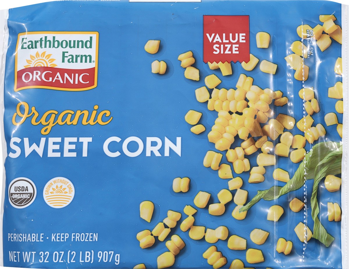slide 3 of 13, Earthbound Farm Sweet Corn, 