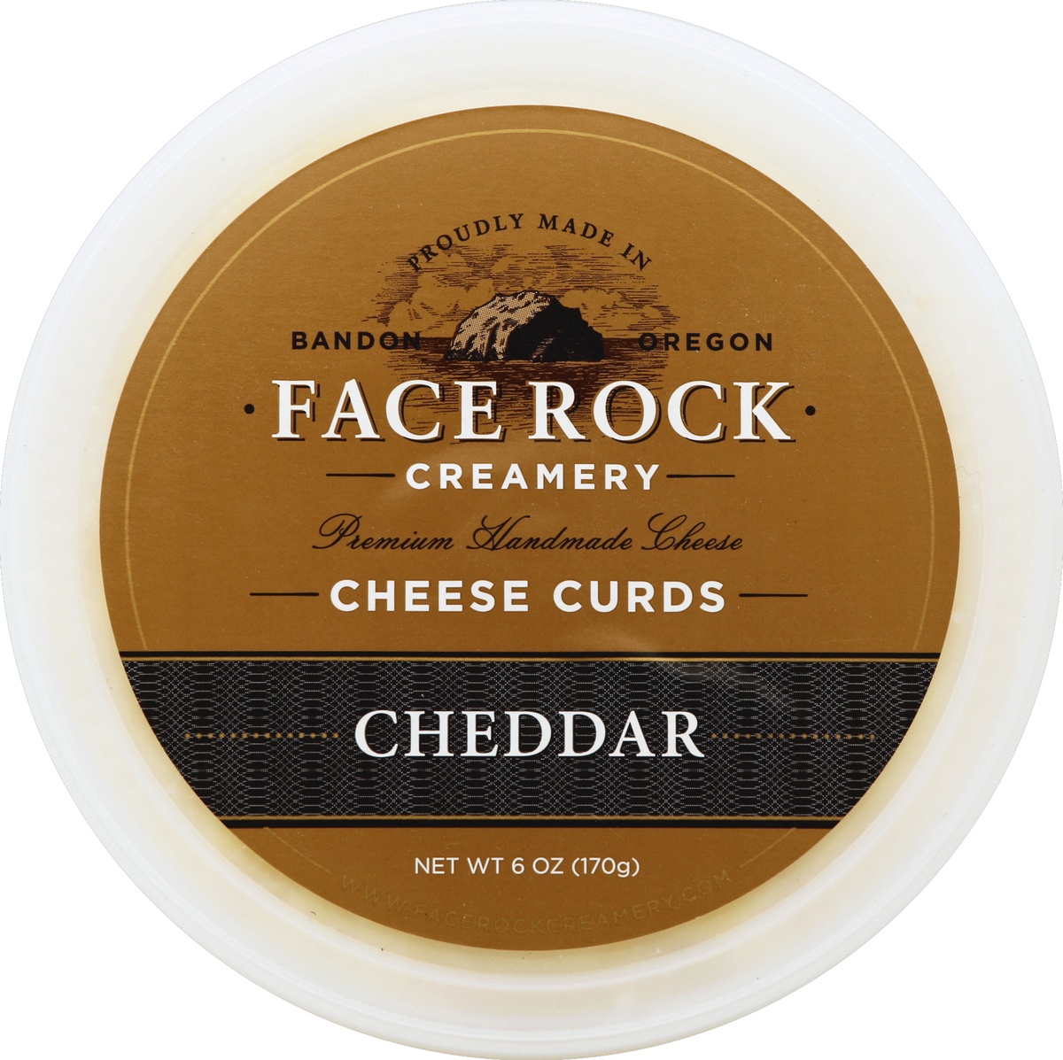 slide 3 of 3, Face Rock Creamery Cheddars Cheese Curds, 