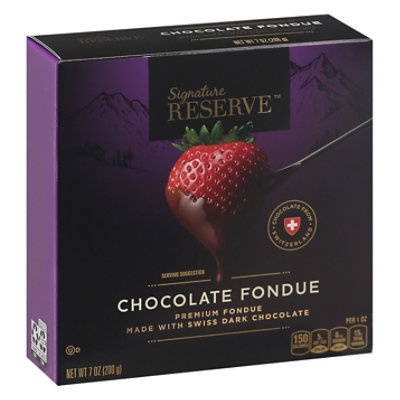 slide 1 of 1, S Resrv Fondue Chocolate, 7 oz