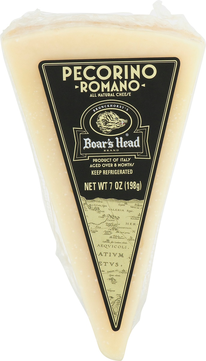 slide 7 of 9, Boar's Head Pecorino Romano Cheese, 7 oz