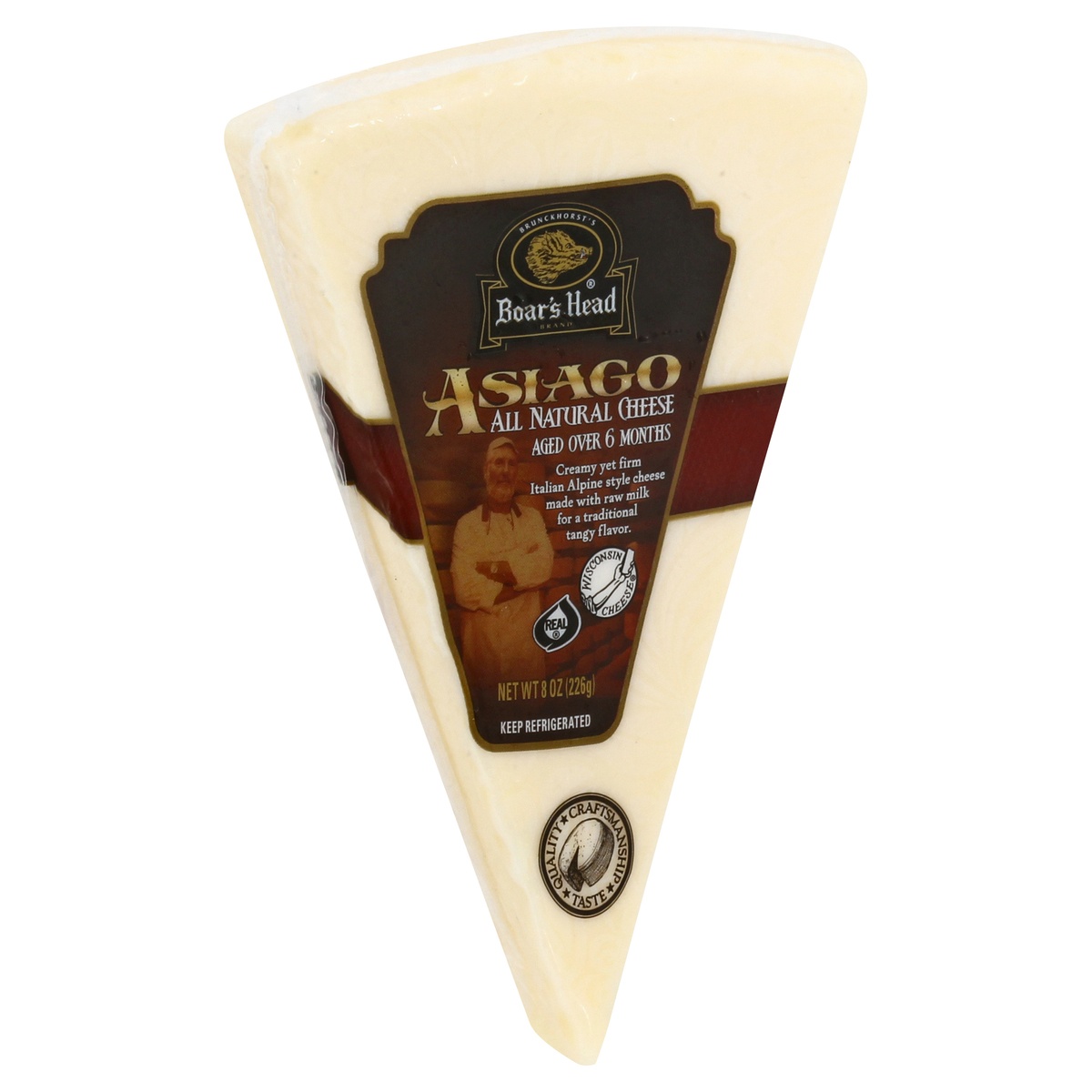 slide 2 of 9, Boar's Head Asiago Cheese, 8 oz