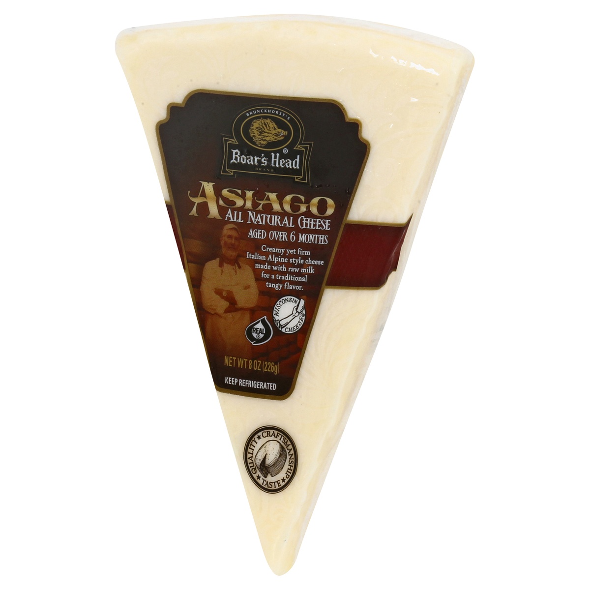 slide 3 of 9, Boar's Head Asiago Cheese, 8 oz