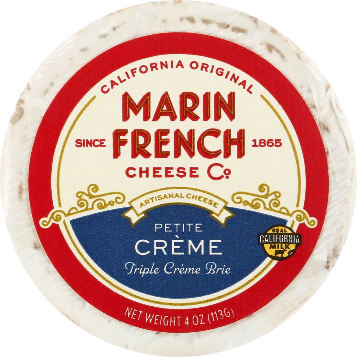 slide 3 of 9, Marin French Cheese Petite Creme Triple Creme Brie, 4 oz