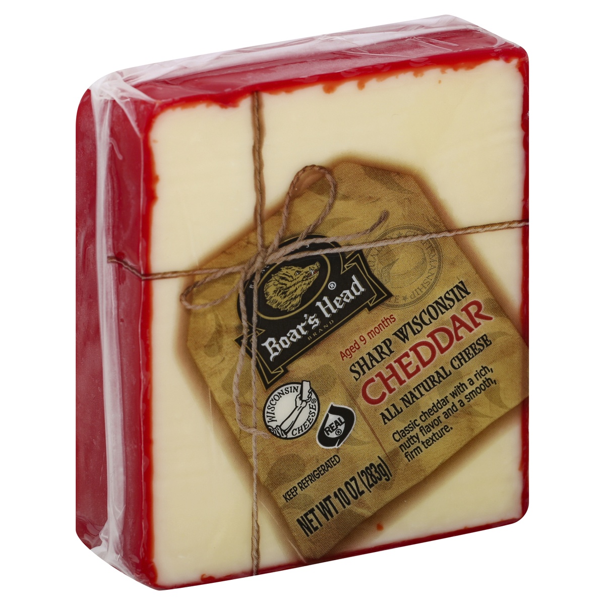 slide 2 of 5, Boar's Head Wisconsin Cheddar Cheese, 1 ct