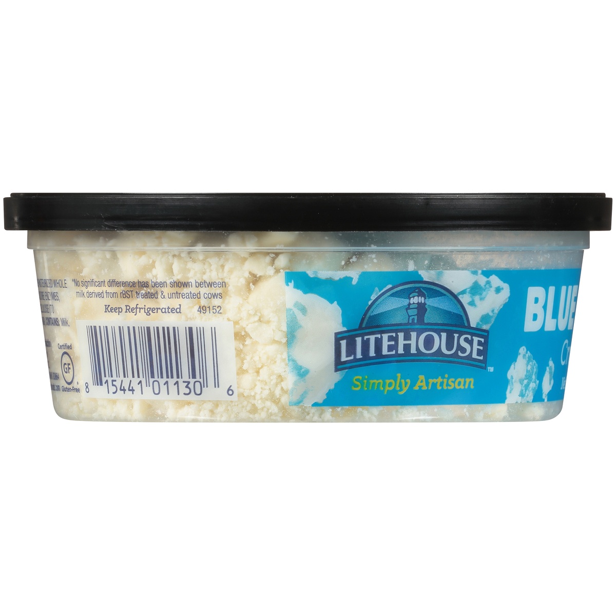 slide 4 of 7, Litehouse Simply Artisan Blue Cheese Crumbles 4 oz. Tub, 