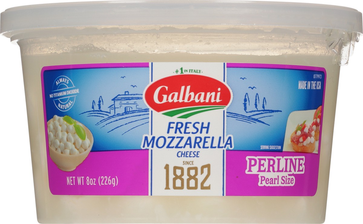 slide 6 of 9, Galbani Fresh Mozzarella Perlini, 8 oz