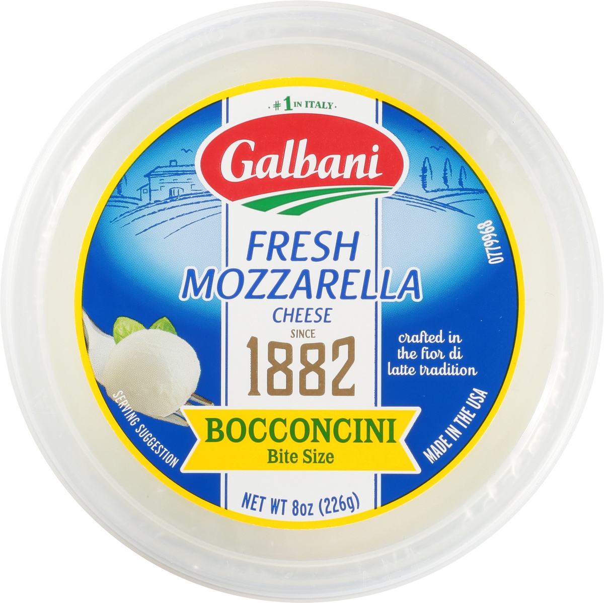 slide 9 of 9, Galbani Bocconcini Fresh Mozzarella Cheese Bite Size 8 oz, 8 oz