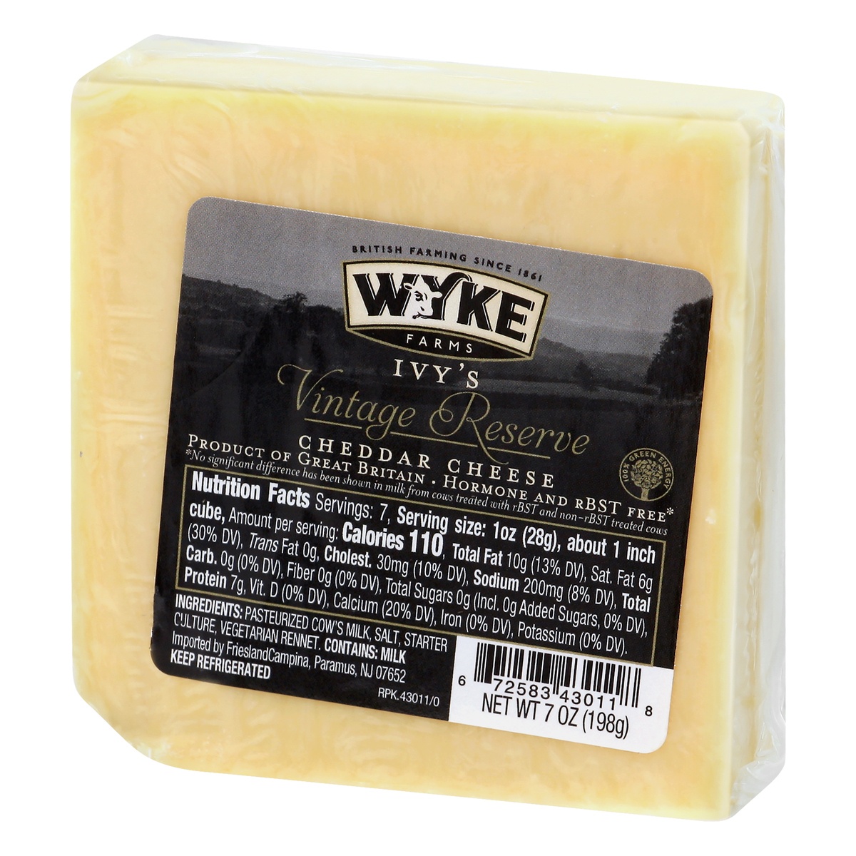 slide 4 of 9, Wyke Farm's Vintage Reserve Cheddar Cheese 7 oz, 7 oz