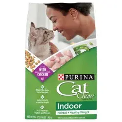 Cat Chow Purina Cat Chow Indoor Dry Cat Food, Hairball + Healthy Weight