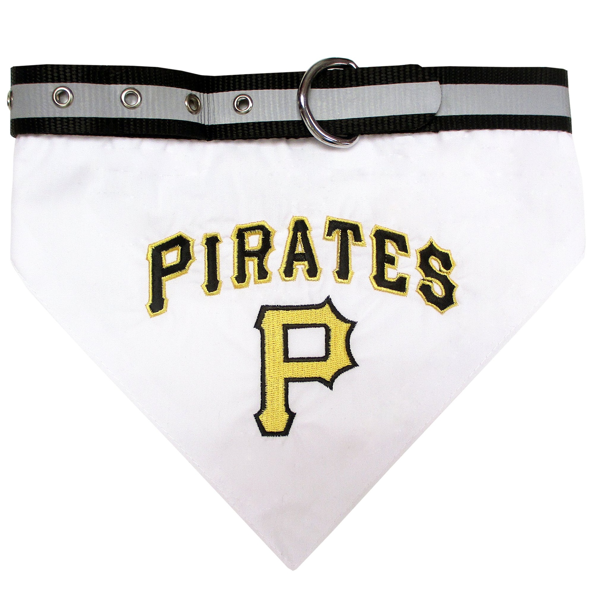 slide 1 of 1, Pets First Pittsburgh Pirates Collar Bandana, LG