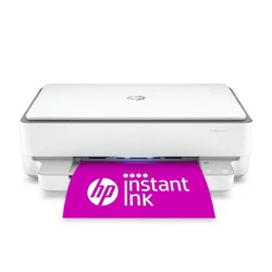 HP Inc. HP ENVY 6055e Wireless All-In-One Color Printer, Scanner, Copier with Instant Ink and HP+ (223N1A)