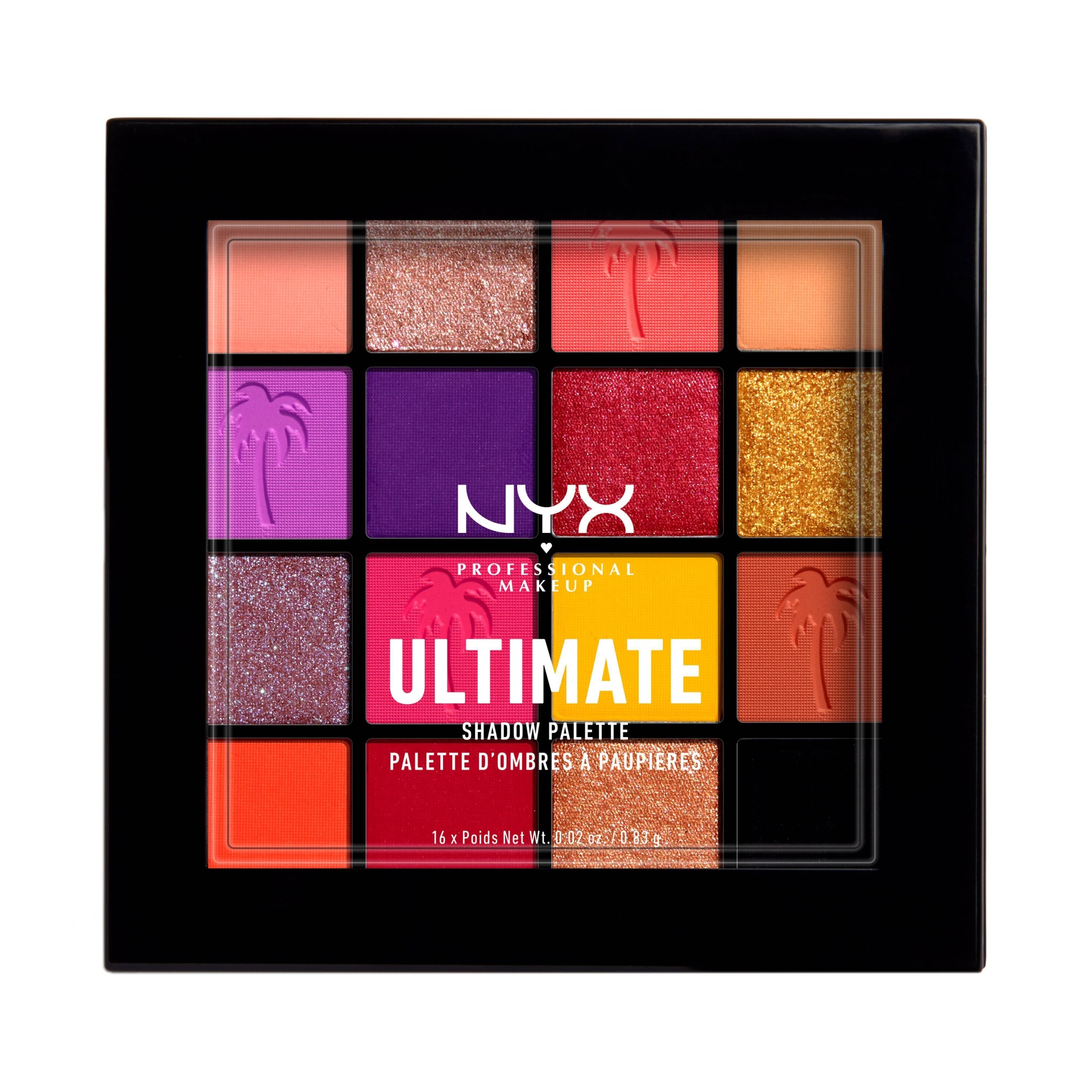 slide 1 of 6, NYX Professional Makeup Ultimate Eyeshadow Palette - Festival - 0.46oz, 0.46 oz