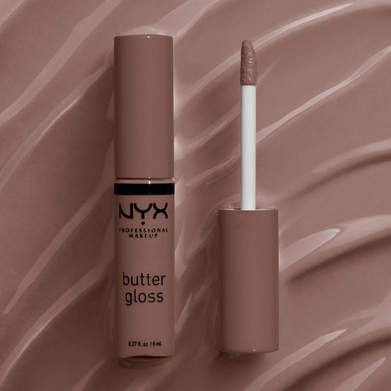 slide 2 of 8, NYX Professional Makeup Butter Lip Gloss - 48 Cinnamon Roll - 0.27 fl oz, 0.27 fl oz