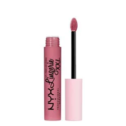 NYX Professional Makeup Lip Lingerie XXL Smooth Matte Liquid Lipstick - 16hr Longwear - 12 Maxx Out - 0.13 fl oz