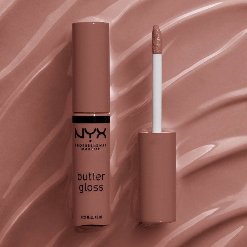 slide 2 of 9, NYX Professional Makeup Butter Lip Gloss - 46 Butterscotch - 0.27 fl oz, 0.27 fl oz