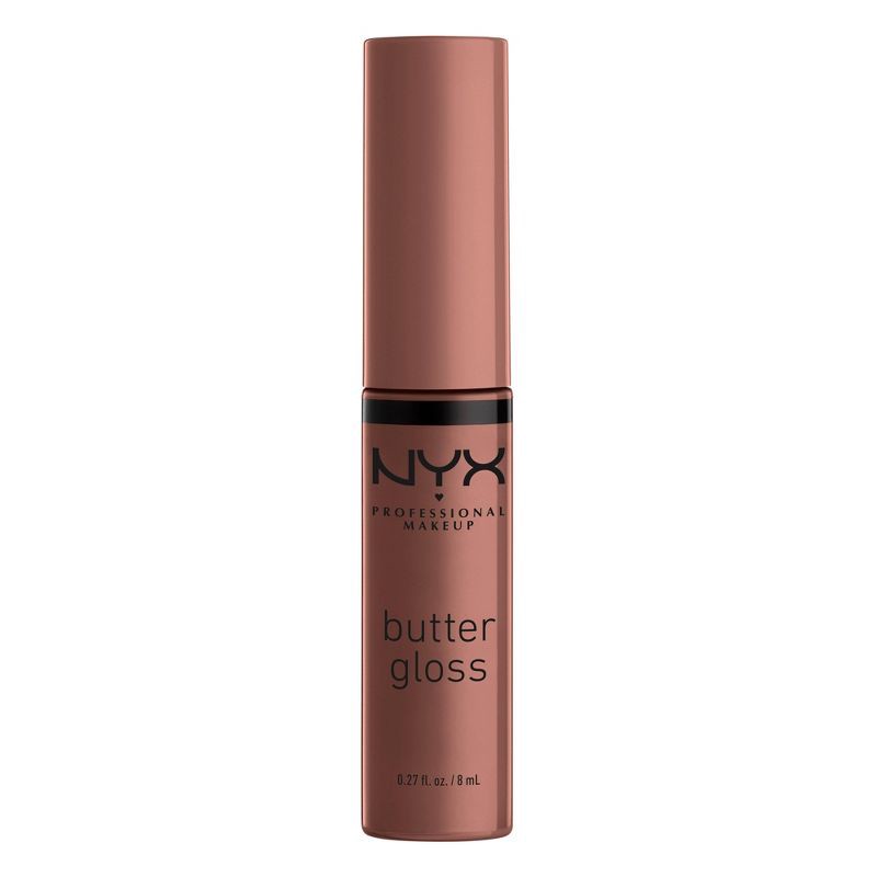 slide 1 of 9, NYX Professional Makeup Butter Lip Gloss - 46 Butterscotch - 0.27 fl oz, 0.27 fl oz