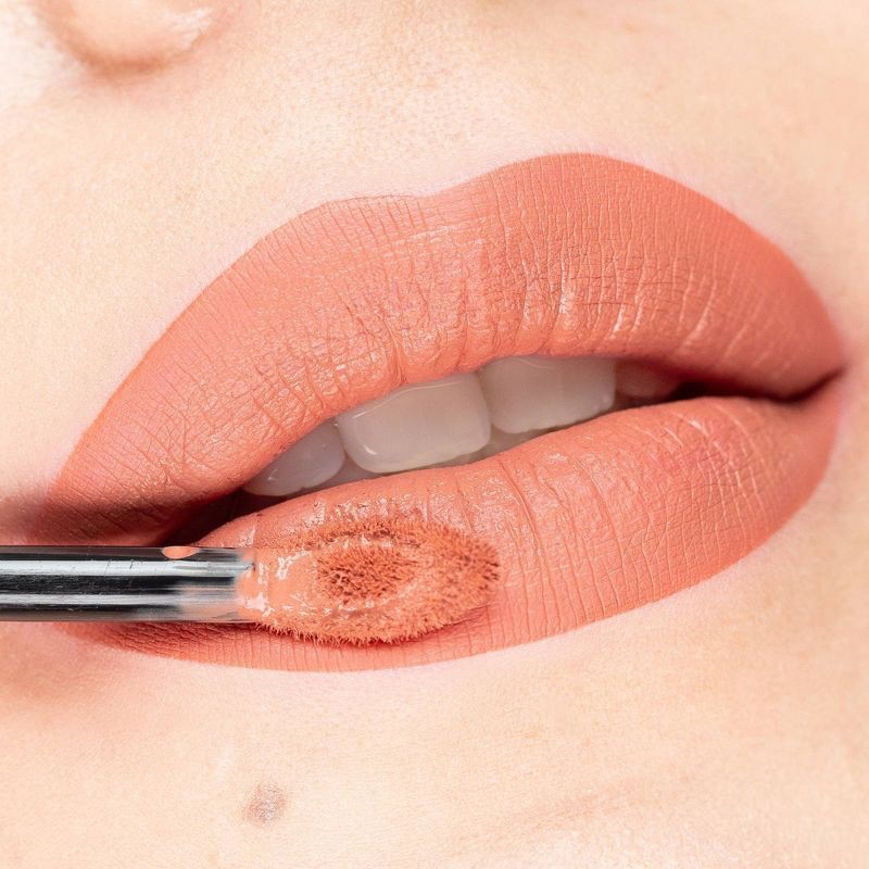 slide 5 of 9, NYX Professional Makeup Lip Lingerie XXL Smooth Matte Liquid Lipstick - 16hr Longwear - 02 Turn On - 0.13 fl oz, 0.13 fl oz