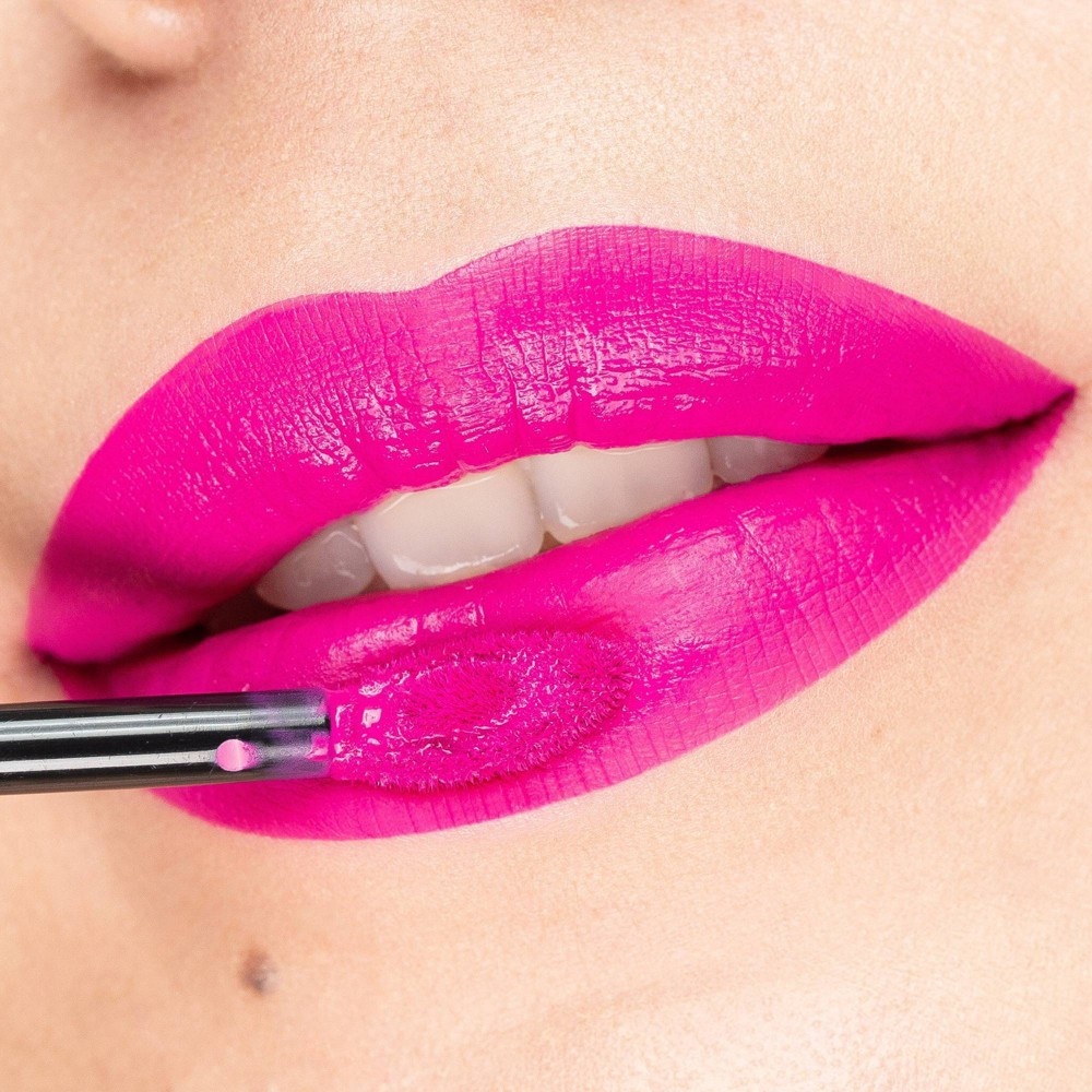 slide 6 of 9, NYX Professional Makeup Lip Lingerie XXL Smooth Matte Liquid Lipstick - 16hr Longwear - 19 Pink Hit - 0.13 fl oz, 0.13 fl oz