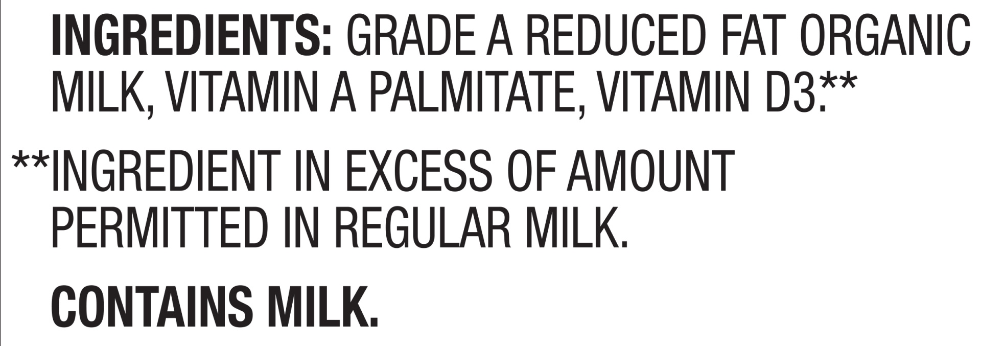 slide 8 of 8, Horizon Organic 2% Reduced Fat High Vitamin D Milk, Half Gallon, 64 fl oz