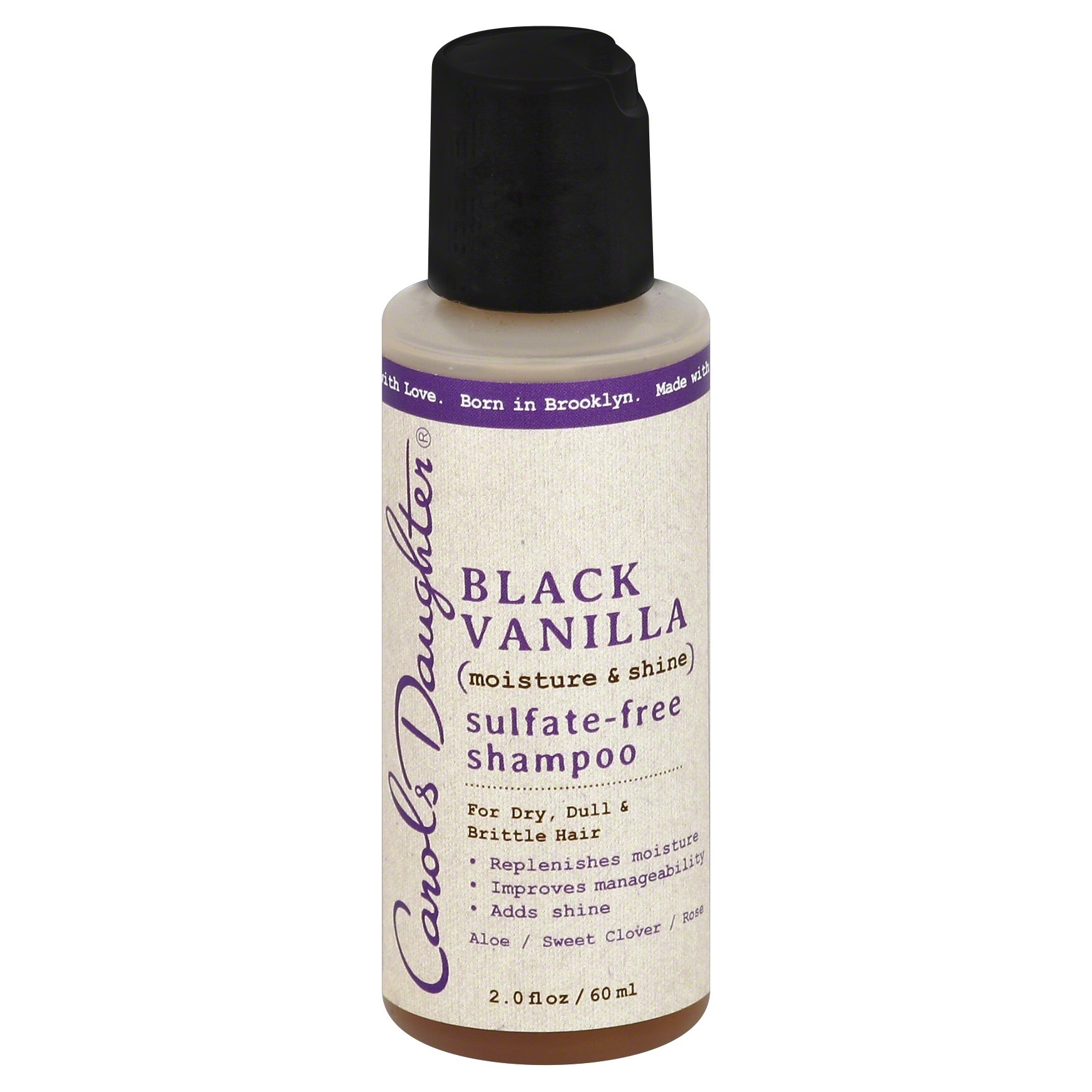 slide 1 of 6, Carol's Daughter Black Vanilla Sulfate-Free Shampoo, 2 fl oz