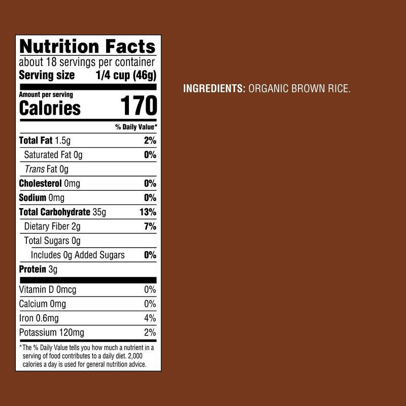 slide 4 of 4, Organic Whole Grain Brown Rice - 30oz - Good & Gather™, 30 oz
