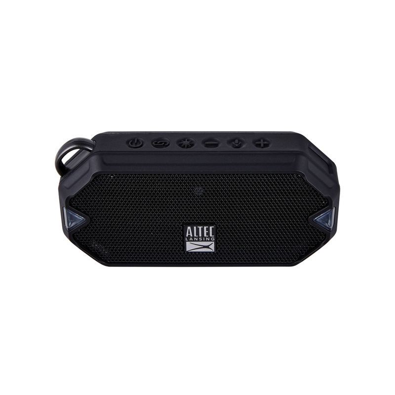 slide 3 of 10, Altec Lansing HydraMini Waterproof Bluetooth Speaker - Black, 1 ct