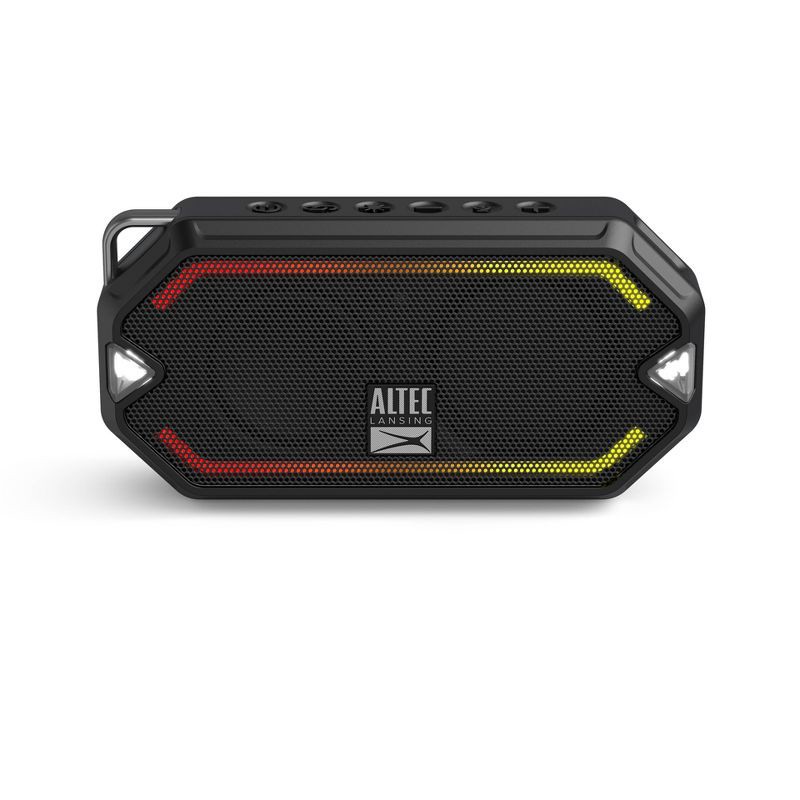 slide 1 of 10, Altec Lansing HydraMini Waterproof Bluetooth Speaker - Black, 1 ct