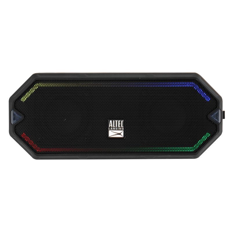 slide 4 of 14, Altec Lansing HydraBlast Waterproof Bluetooth Speaker - Black, 1 ct