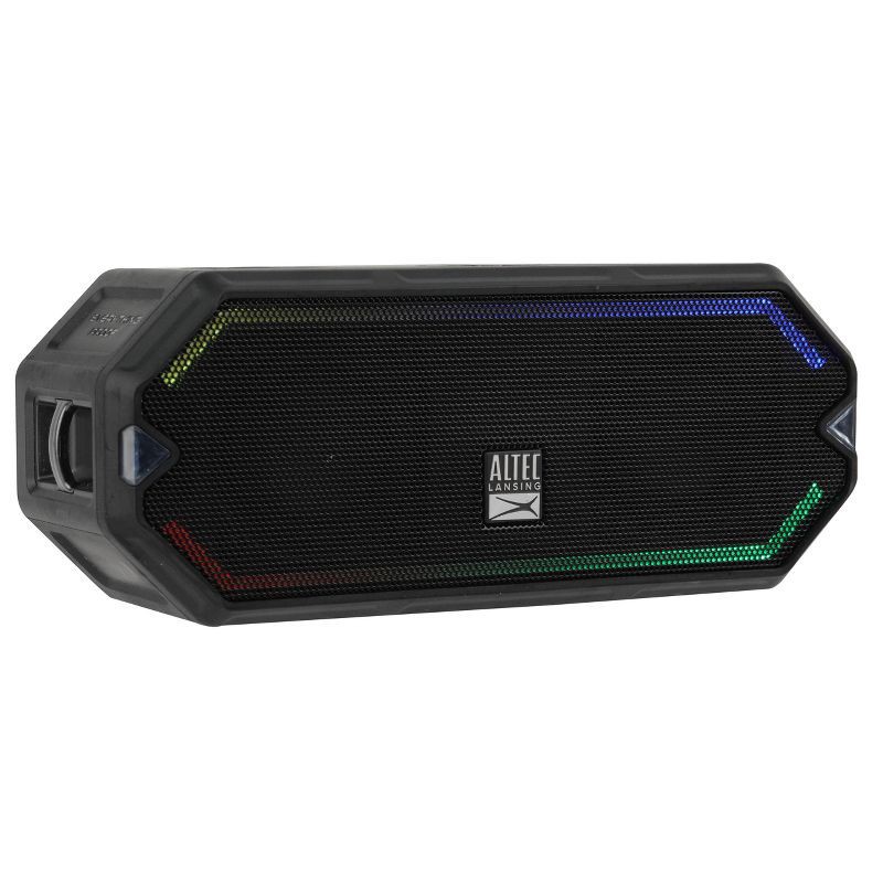 slide 5 of 14, Altec Lansing HydraBlast Waterproof Bluetooth Speaker - Black, 1 ct