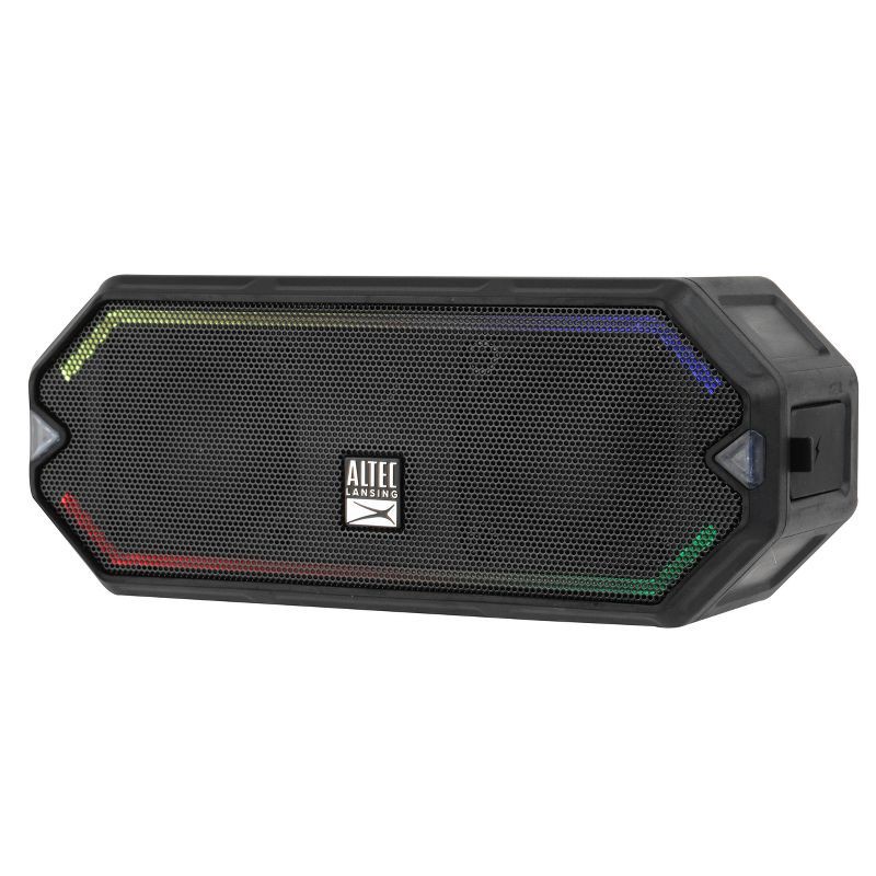 slide 6 of 14, Altec Lansing HydraBlast Waterproof Bluetooth Speaker - Black, 1 ct