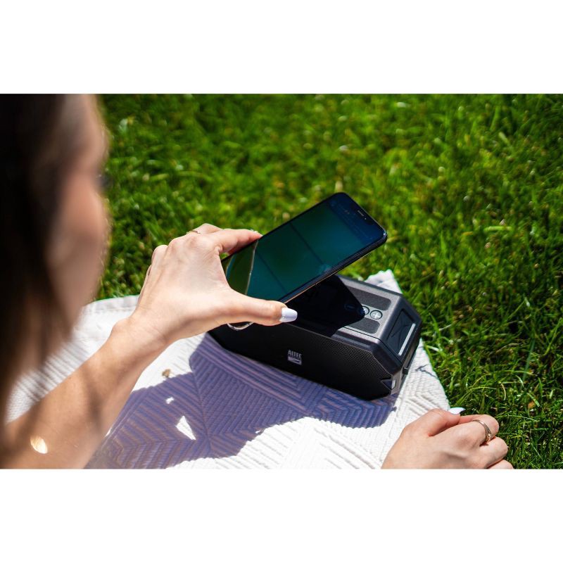 slide 8 of 14, Altec Lansing HydraBlast Waterproof Bluetooth Speaker - Black, 1 ct
