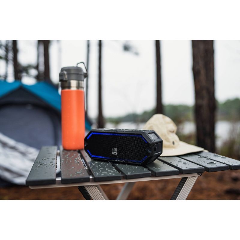 slide 11 of 14, Altec Lansing HydraBlast Waterproof Bluetooth Speaker - Black, 1 ct