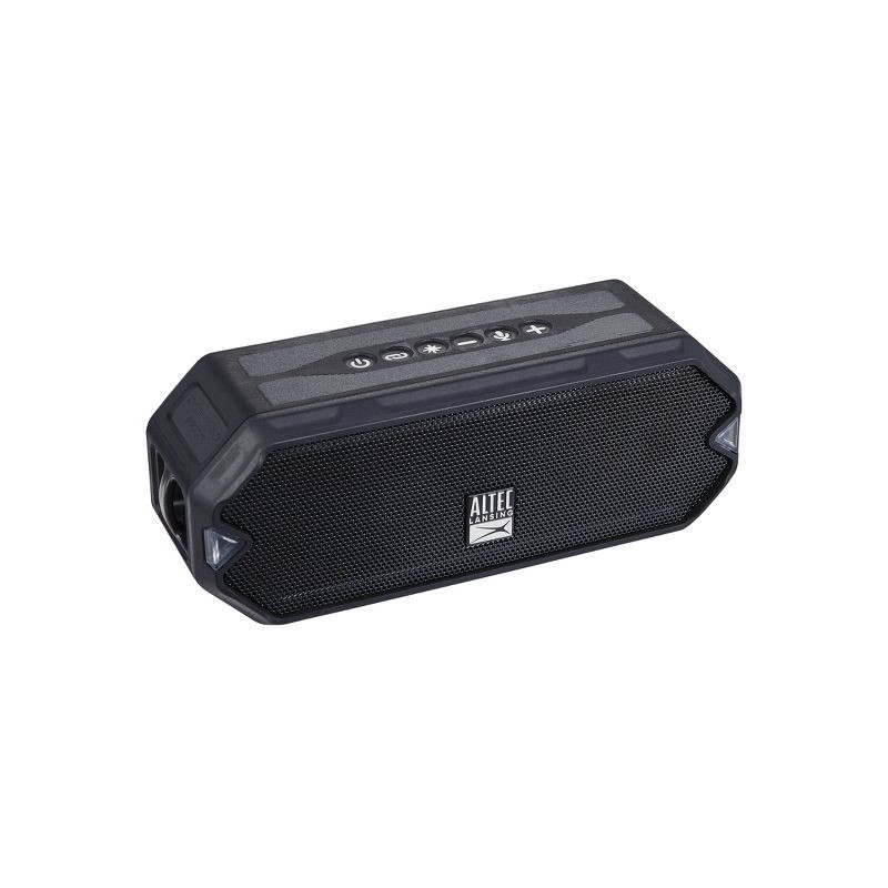 slide 2 of 10, Altec Lansing HydraJolt Waterproof Bluetooth Speaker - Black, 1 ct